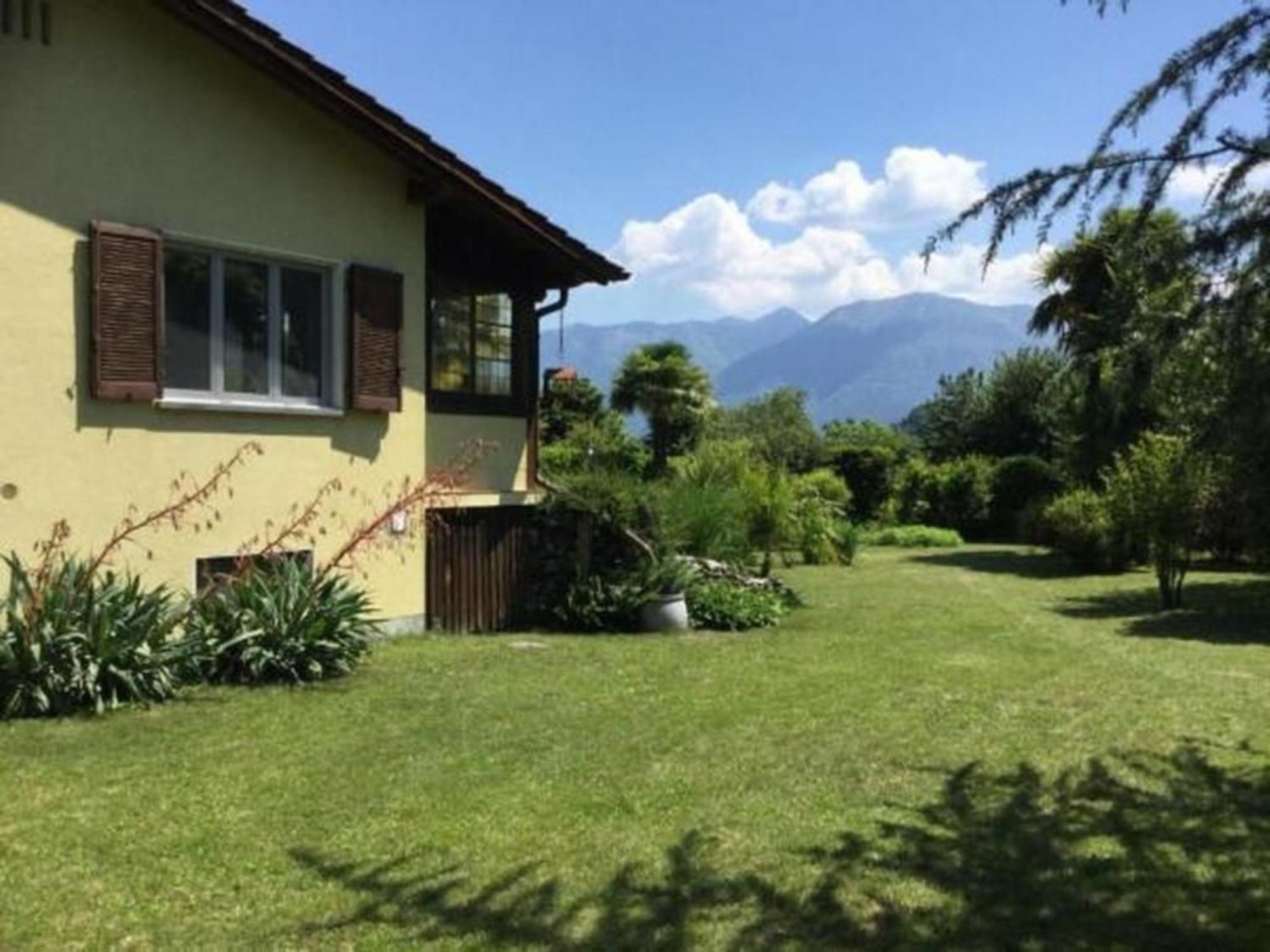 """Casa Elena -Tegna"" Die Ruheoase In Grossem Garten" Exteriér fotografie